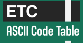 ASCII Code Table