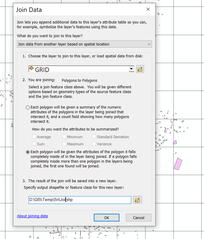 เปรียบเทียบข้อมูลใน ArcMap